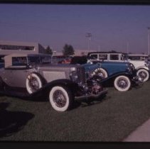 1931 Auburn Cabriolet and 1931 Auburn Speedster