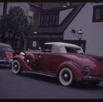 1935 or 1936 Auburn Cabriolet and Cord 810-812 Sedan