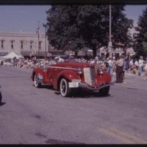1935 or 1936 Auburn Speedster in the Parade of Classics