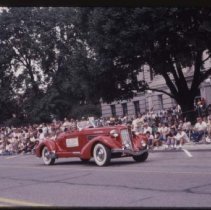 1935 or 1936 Auburn Speedster in the Parade of Classics