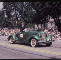 1935 or 1936 Auburn Speedster in the Parade of Classics
