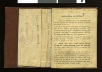 Paybook G.W.A Cooling  WWI