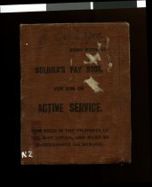 Paybook G.W.A Cooling  WWI
