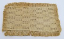 Flax woven mat