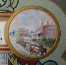 Large framed citation presented to John Manchester Esq. upon his retirement