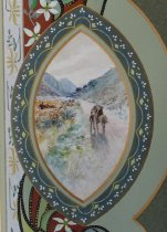 Large framed citation presented to John Manchester Esq. upon his retirement