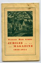 Silver Jubilee History of the Waimate High School Jubilee 1929-1954