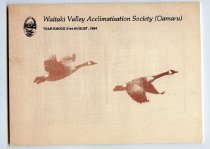 Waitaki Valley Acclimatisation Society End of Year Reports 1982-1989