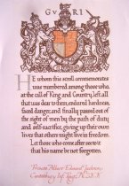 WWI Commemorative Certificate for Private Albert Edward Jackson