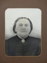 Portrait sketch Mrs Elizabeth Kennard (nee Wallace) wife of William Kennard