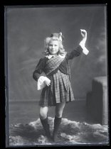 Cooney, girl in Highland dancing dress