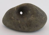 Grey wacke stone mahe (sinker stone)