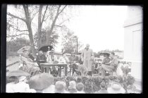World War II memorial clocktower, Armistice Day 1956