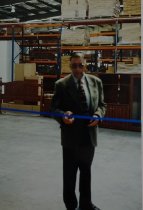 Maurice Thorby at Debonaire factory