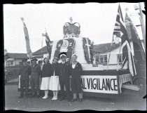 Armed Services float
