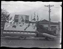Coronation procession float