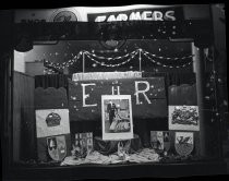 Farmer's coronation display window