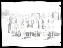 Waihaorunga School class photo, 1955