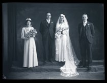 Veitch and Baker wedding party