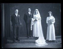 Veitch and Baker wedding party