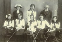 Winners of South Canterbury G-A Side Hockey Team, Girls.