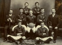 Taniwha Seven-a-side 1908 Football Team winners 1908.