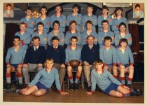 Waimate Rugby Football under 17½  Team 1986.