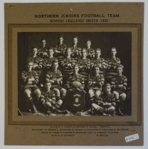 Northern Juniors Football Team,  winners - Challenge Shield 1922