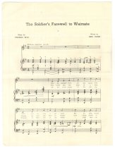 The Soldier's Farewell to Waimate