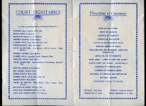 Souvenir Programme - Hook-Hunter-Makikihi Queen Carnival