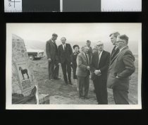 Official unveiling of Whitehorse Monument at Centrewood Park, Mt John.