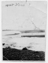 Waihao Box during 1945 flood.