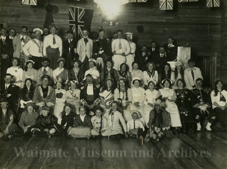Fancy dress at Nukuroa Hall | Waimate Museum & Archives