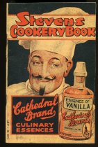 Stevens' 'Cathedral Brand' Essences Cookery Book