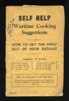 Self Help Wartime Cooking Suggestions