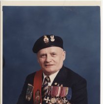 Jozef Baszak in Royal Canadian Legion ca. 1990's
