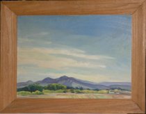 Untitled landscape by Marques Reitzel