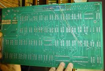 Back of Apple 1 motherboard