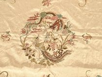 Silk bureau scarf center detail