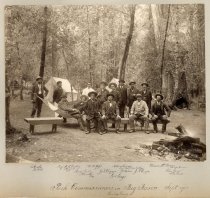 Park Commissioners at Big Basin, 1901