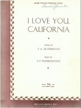 I love you, California