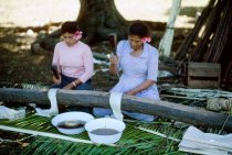 "Making Tapa - Tonga, Langa Fonua - Tapa Boards"