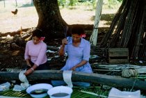 "Making Tapa - Tonga, Langa Fonua - Tapa Boards"