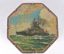 World War II commemorative tin