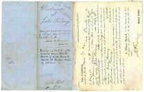 Declaration of Julia Pelarey, Sole Trader, 1858