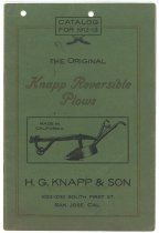 Knapp Reversible Plows catalog 1912-1913