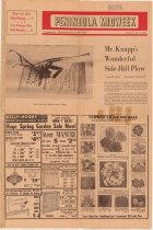 Peninsula Midweek feature on Knapp, 1966