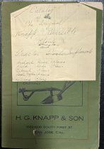 Original Knapp Reversible Plows and Tractor Implements