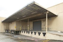 Rear facade of Sunlite Baking Co. loading dock, 2022