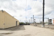 Sunlite Baking Co. rear (west) facade, looking south, 2022